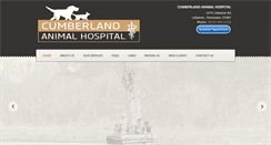 Desktop Screenshot of cumberlandanimalhospitalonline.com